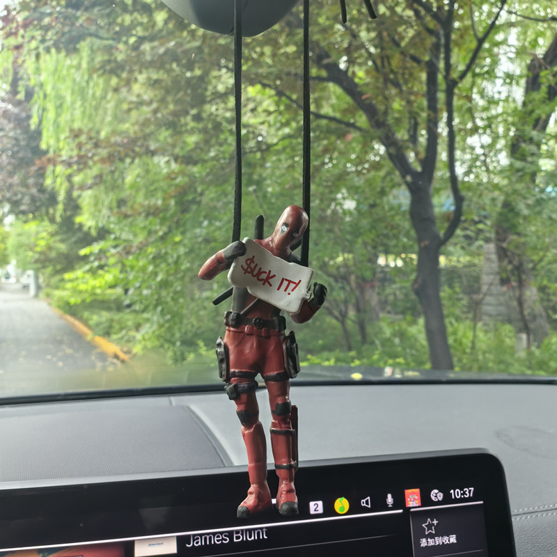 Marvel Deadpool Car Rearview M - Car Accessories Mirror Hanging reseña y precio