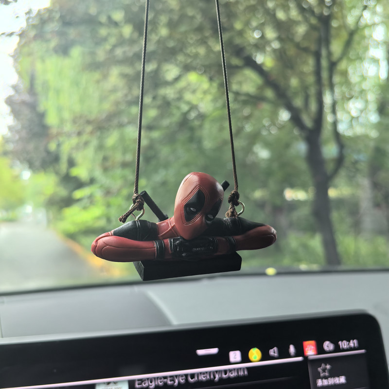 Marvel Deadpool Car Rearview M - Car Accessories Mirror Hanging reseña y precio