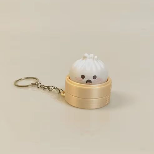 3D Printed Xiaolongbao Keychai - Car Accessories Bunnings reseña y precio
