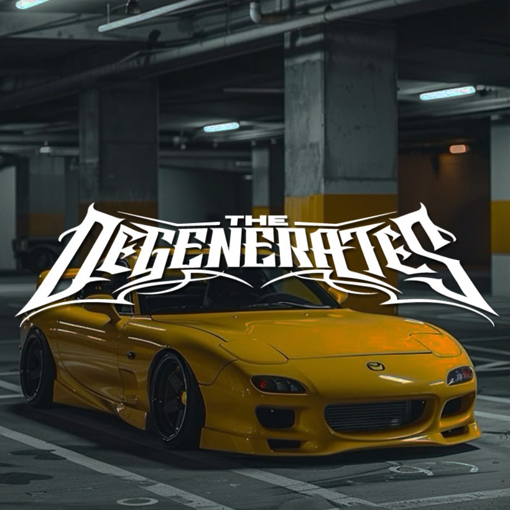1pc THE DEGENERATES JDM Sport  - Car Accessories Banner reseña y precio