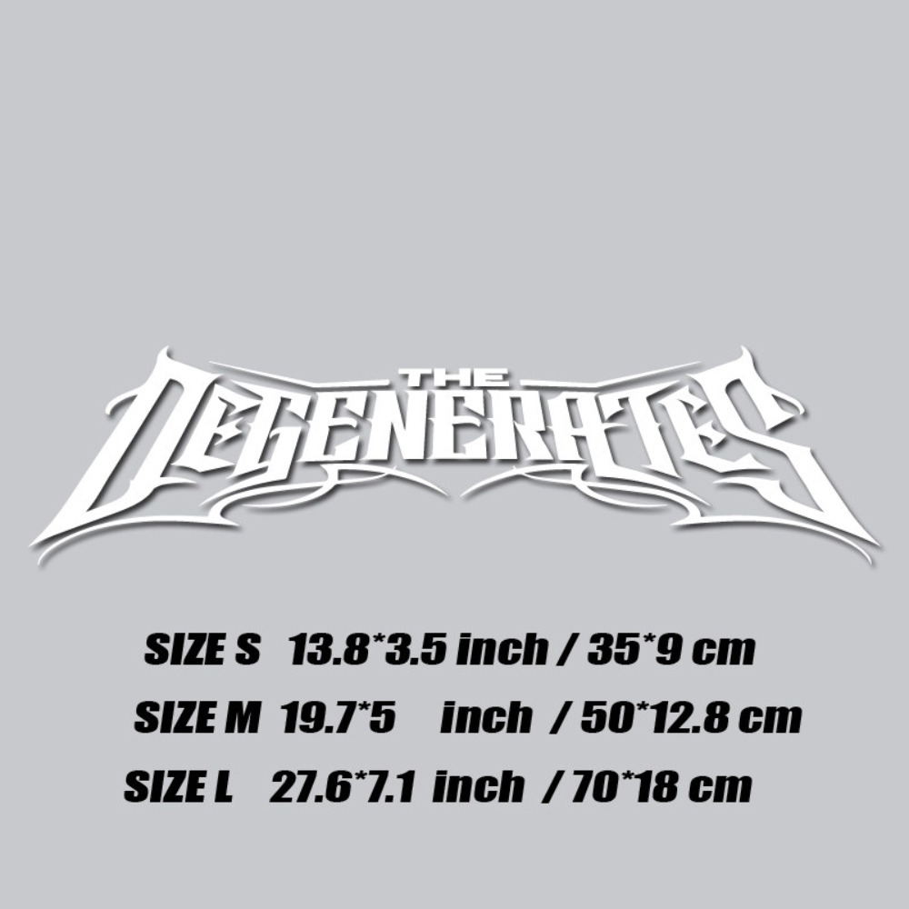 1pc THE DEGENERATES JDM Sport  - Car Accessories Banner reseña y precio