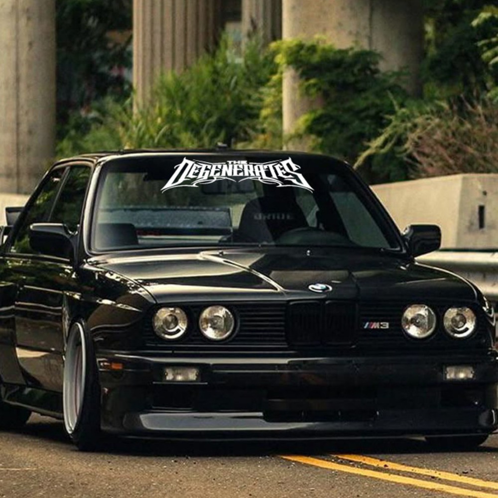 1pc THE DEGENERATES JDM Sport  - Car Accessories Banner reseña y precio