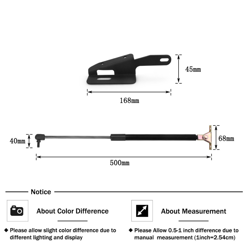 1 Pair Car Front Hood Lift Sup - Car Accessories Online reseña y precio
