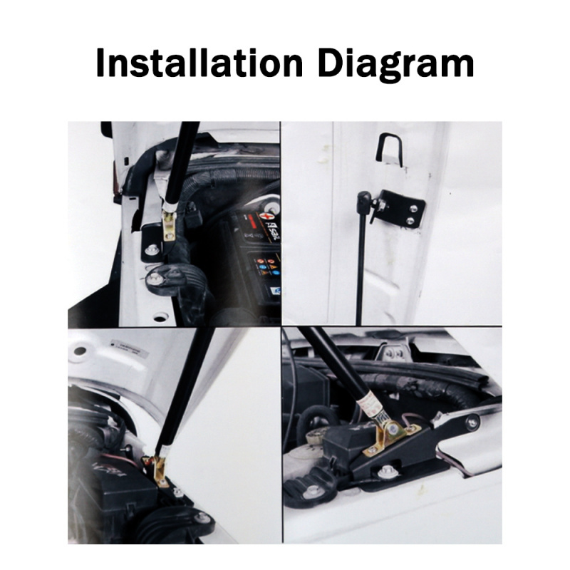 1 Pair Car Front Hood Lift Sup - Car Accessories Online reseña y precio