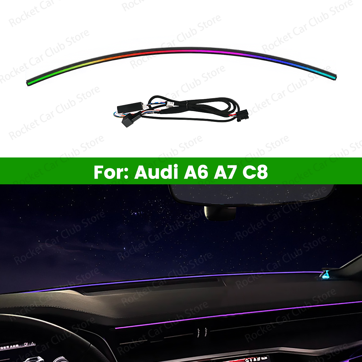 LED Ambient Strip Light 32 Col - Led Interior Ambient Light reseña y precio