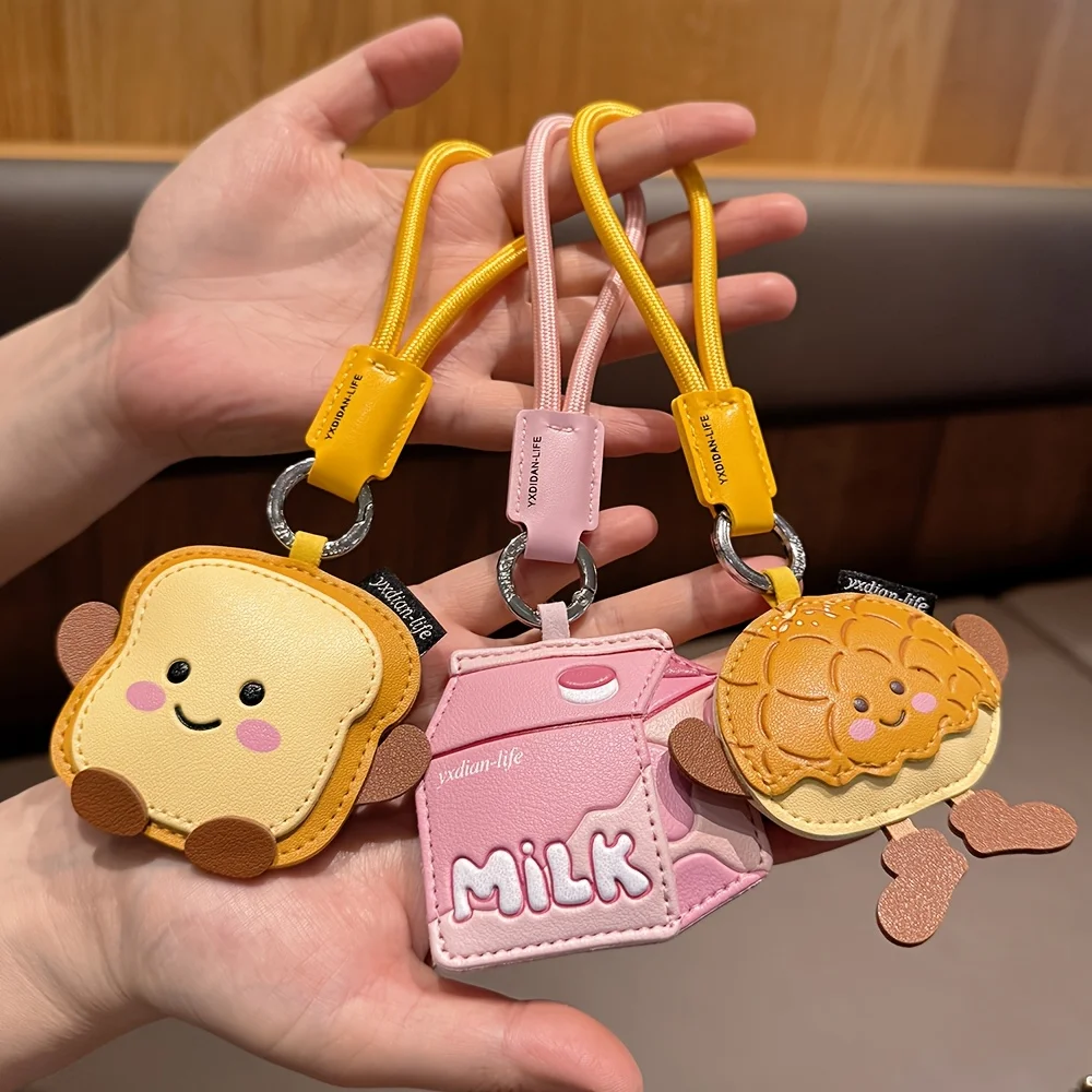 1 Cute PU leather keychain, to - Car Accessories Bunnings reseña y precio