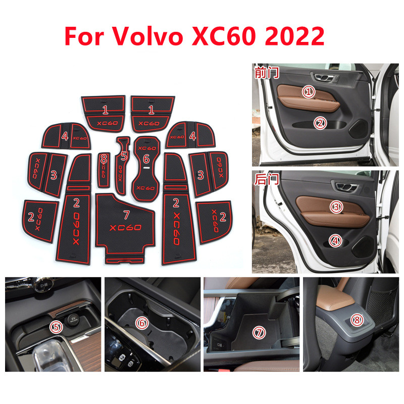 Lnterior Anti Slip Mat Door Sl - Volvo Car Accessories Xc60 reseña y precio